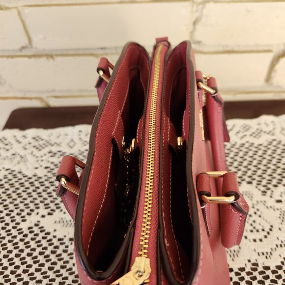 Like New Coach Sage Pink Leather Shoulder Bag Pure - Picture 13 of 15